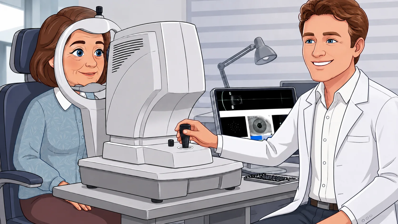 Personalized animated physician in a Palinor patient education video